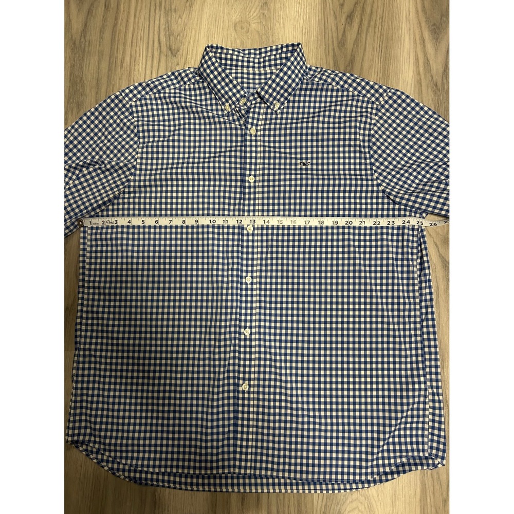 Vineyard Vines Performance Gingham Button Down Sh… - image 6